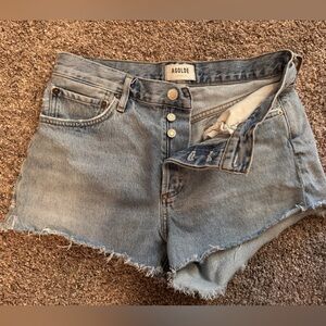 AGOLDE Parker Women's Blue Denim Shorts size 27